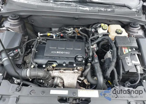 2015 Chevrolet Cruze 1Lt Auto из США, поврежденный, VIN 1G1PC5SB1F7221813